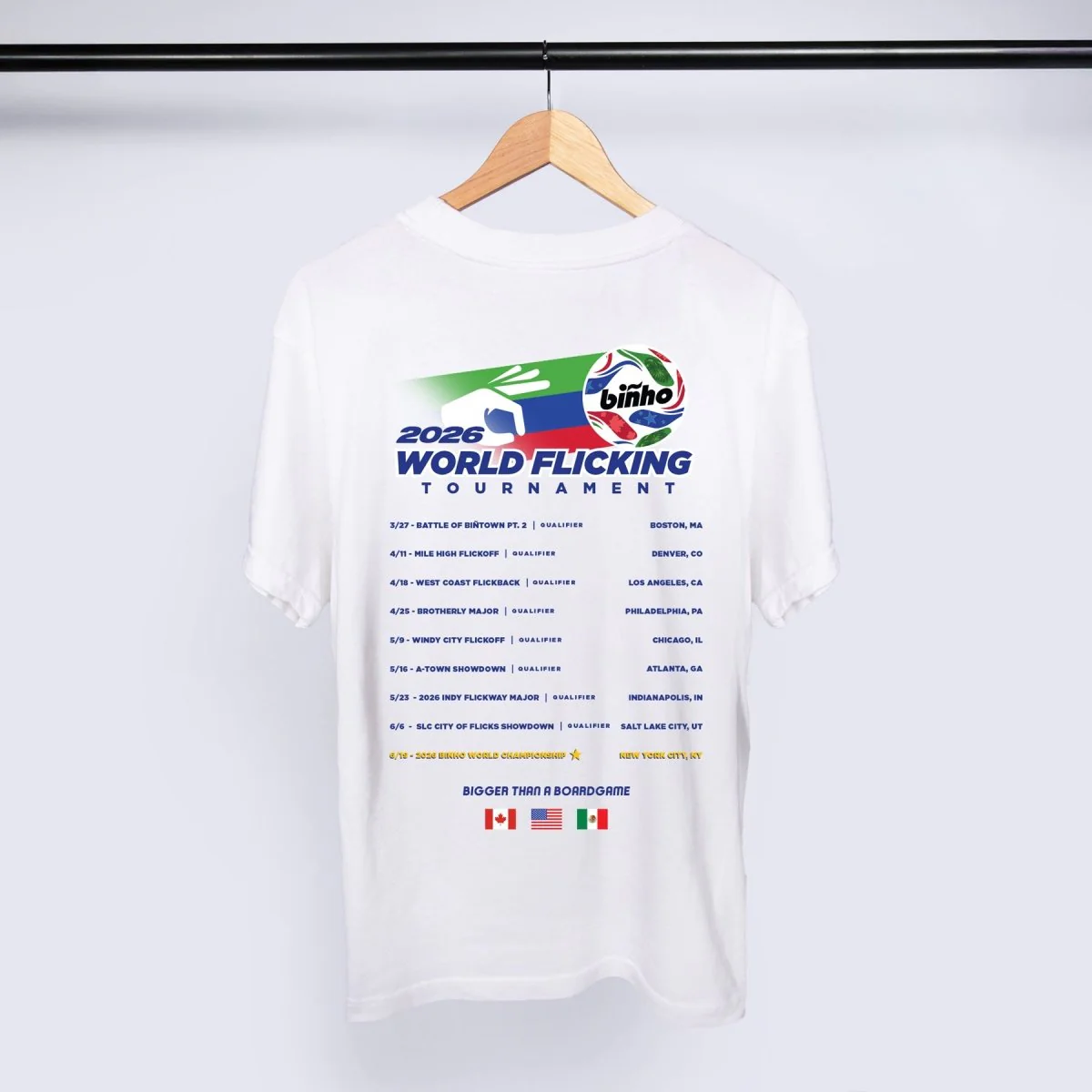 World Flickin Tournament T-Shirt - Image 2